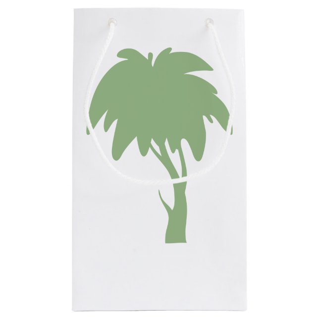 Green Tree Gift Bag (Back)