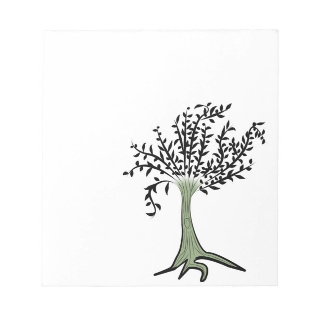 Green tree notepad (Front)