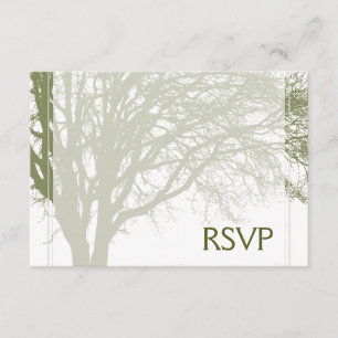 Green Tree of Life Bar Mitzvah RSVP