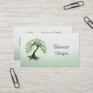 Green Tree of Life Business Card