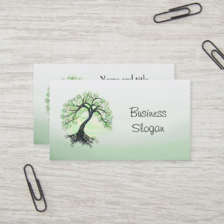 Green Tree of Life Business Card