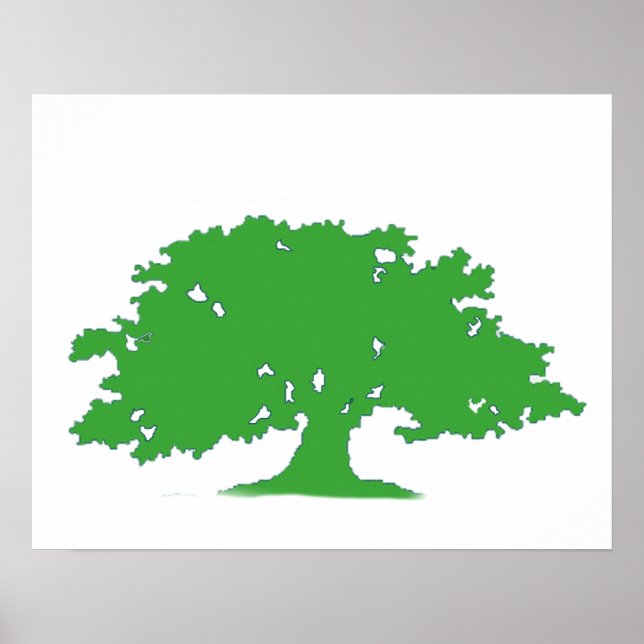 Green Tree Poster (Front)