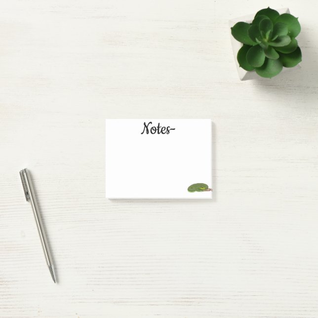 Green tree viper post-it notes (Office)