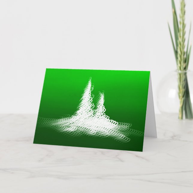 Green Trees 2025 - Christmas/Holiday Card (Front)