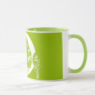 Green Trees and Moon Mugs