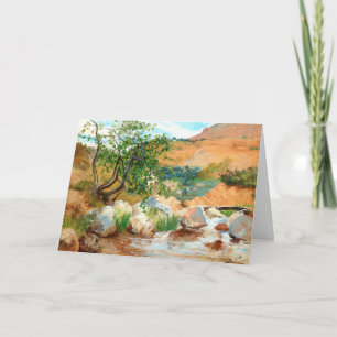 Green Trees Brooke Mountain Card