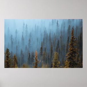 GREEN TREES DURING DAYTIME POSTER