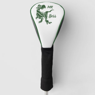 Green Trex the Boss Dino Golf Head Cover