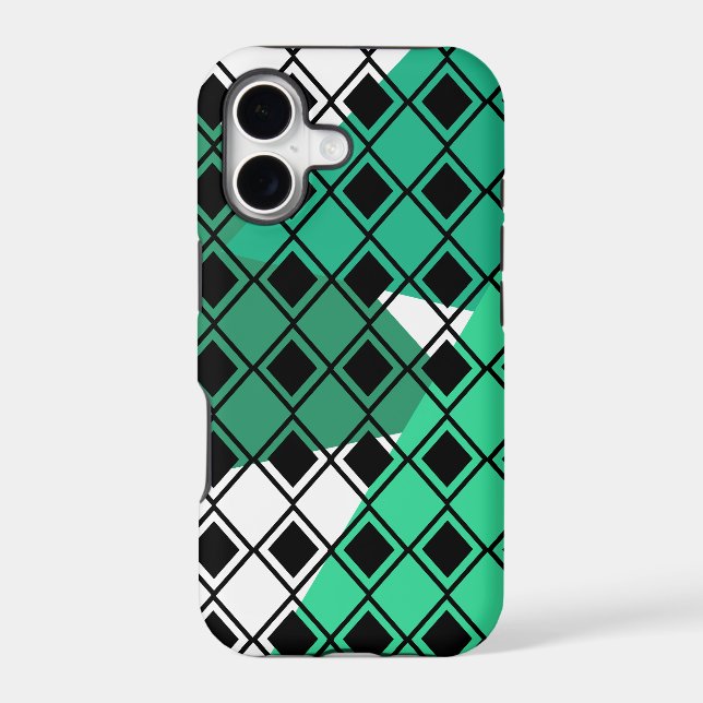 Green Triangle Harlequin  (Back)