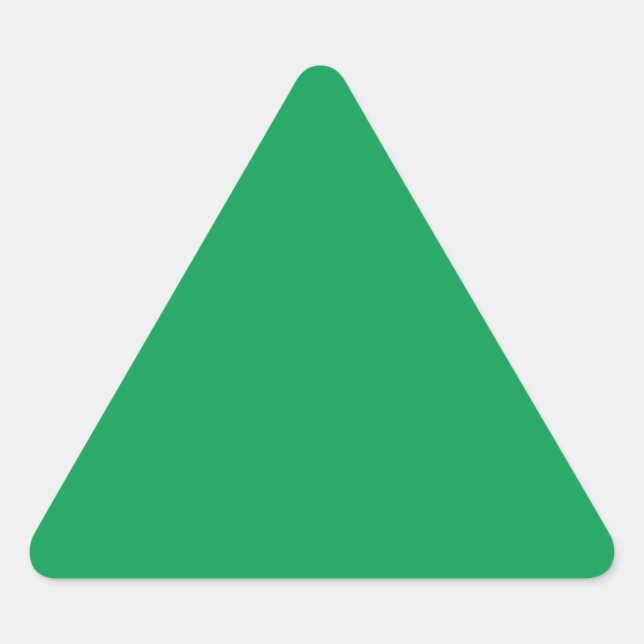 Green Triangle Sticker (Front)