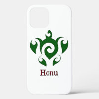 Green Tribal Hawaiian Sea Turtle Case-Mate iPhone 