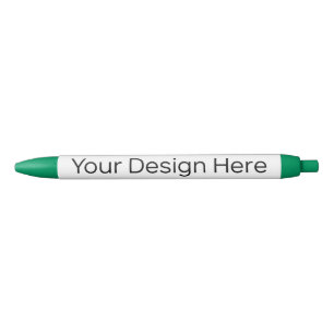 Green Trim Pen with Black Ink