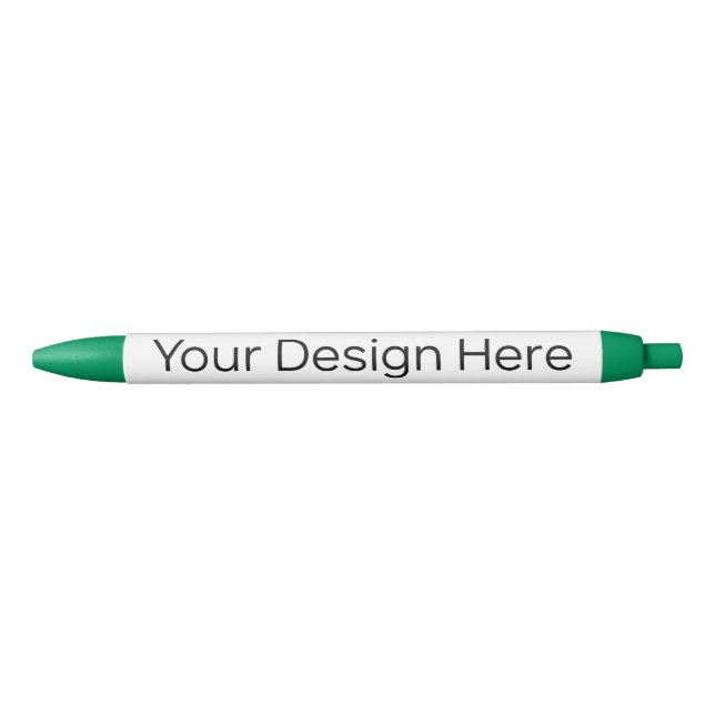 Green Trim Pen with Black Ink (Front)