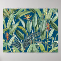 Green Tropical Jungle Banana Tree Strelitzia