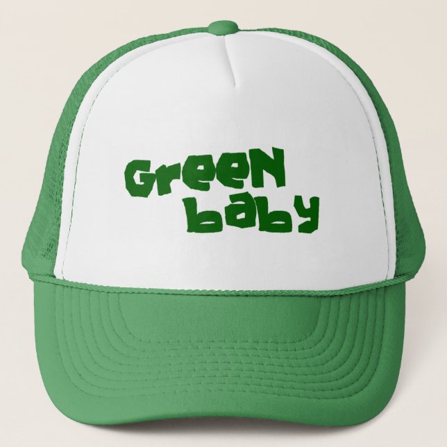 Green Trucker Hat (Front)
