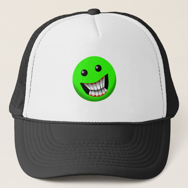 Green Trucker Hat (Front)
