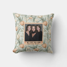 Green Tulip Floral Dog Mum Photo Luxury