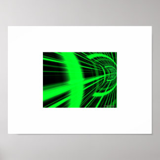 Green Tunnel Poster