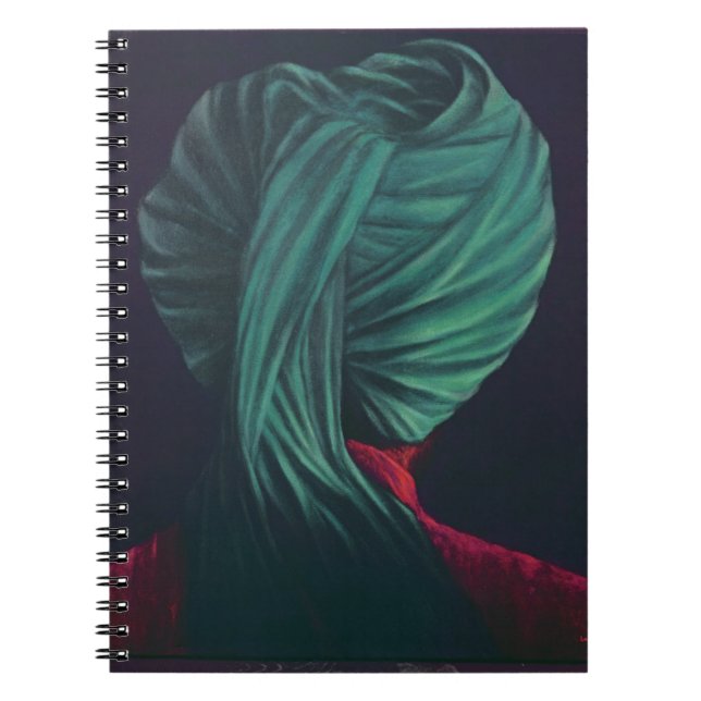 Green Turban Notebook (Front)