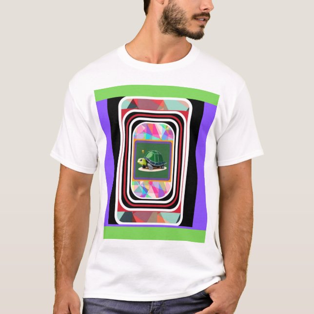 Green Turtle 1 T-Shirt (Front)