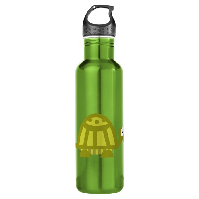 Green Turtle 710 Ml Water Bottle (Front)