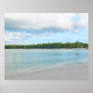  GREEN TURTLE CAY /ABACO ISLANDS" SEASCAPE POSTER