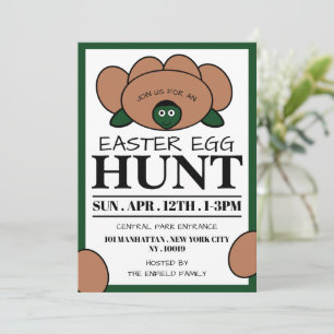 Green Turtle Egg, Easter Egg Hunt Announcement