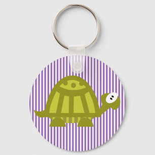 Green Turtle Key Ring