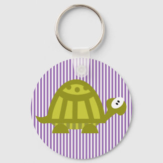 Green Turtle Key Ring