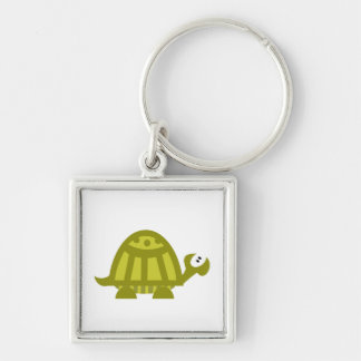 Green Turtle Key Ring
