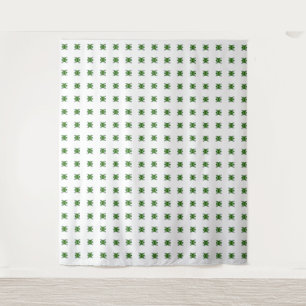 Green Turtle Pattern Tapestry