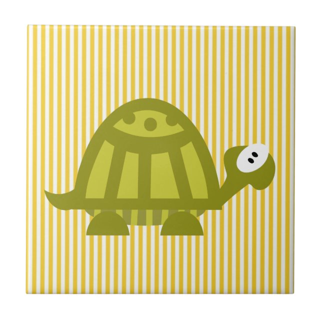 Green Turtle Tile (Front)
