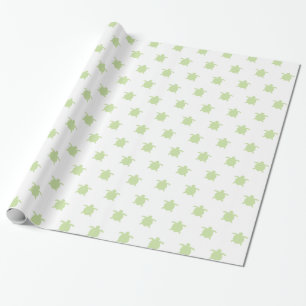 Green Turtles Wrapping Paper