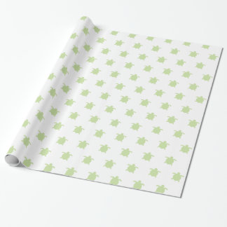 Green Turtles Wrapping Paper