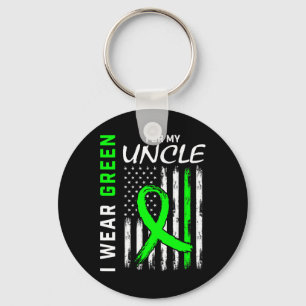 Green Uncle Kidney Disease Cerebral Palsy Awarenes Key Ring