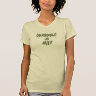 Green Unlucky N Luv T-Shirt