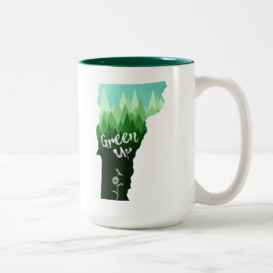 Green Up Vermont Two-Tone Coffee Mug