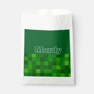 Green upsherin favour bag