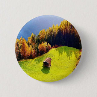 Green Valley 6 Cm Round Badge