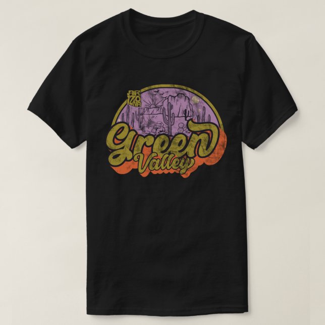 Green Valley, Arizona T-Shirt (Design Front)