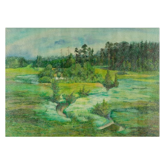 green valley cutting board (Front)