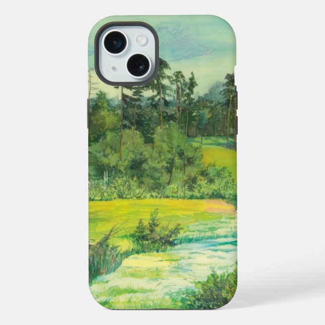 green valley iPhone case (Back)