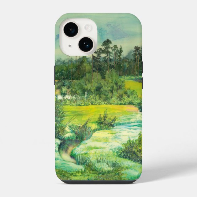 green valley iPhone case (Back)
