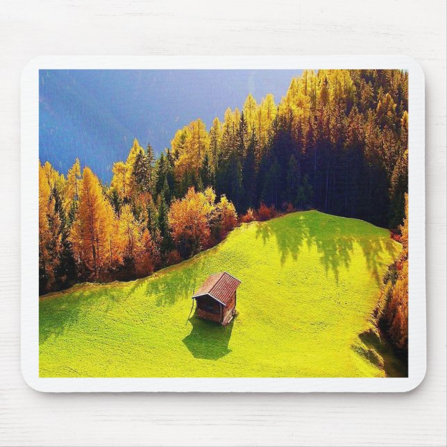 Green Valley Mouse Mat (Front)
