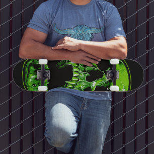 green vampire skateboard