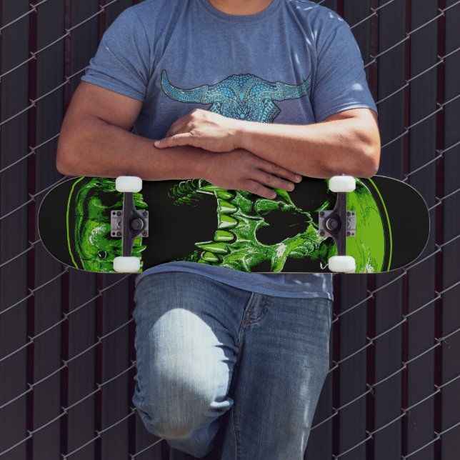 green vampire skateboard (Outdoor 3)