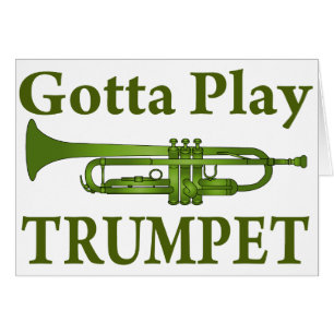 Green Variegated Gotta Play Trumpet Gift