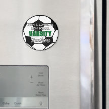 Green Varsity Soccer Custom High School