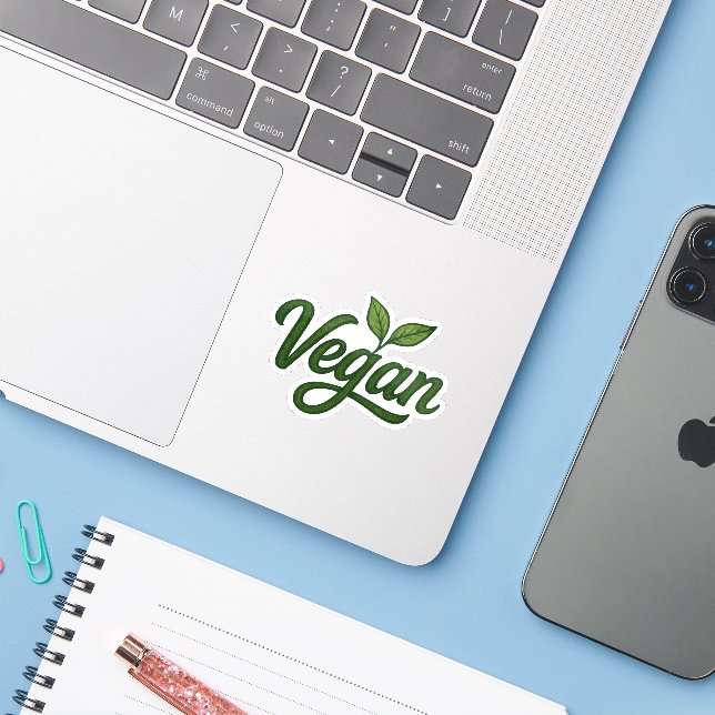 Green Vegan (Laptop w/ iPhone)