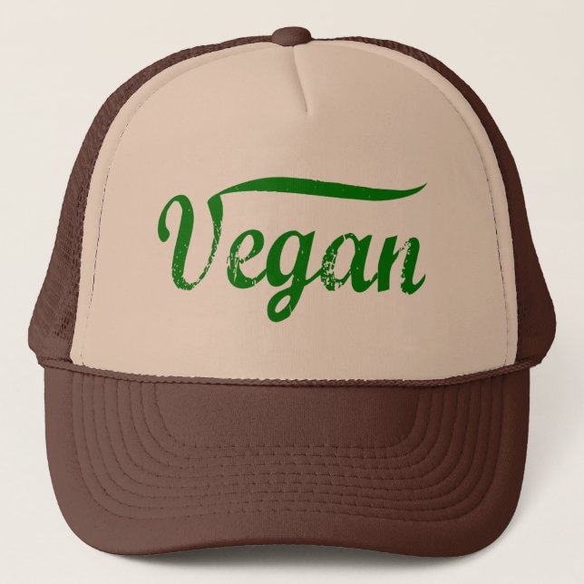 Green Vegan Hat (Front)